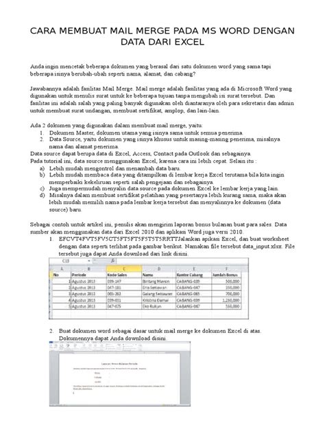 Nah, tutorial ini akan menunjukkan. Contoh Surat Undangan Menggunakan Mail Merge - Contoh ...