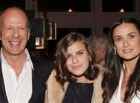 bruce willis daughter with demi moore is on social media doing the most and posing topless