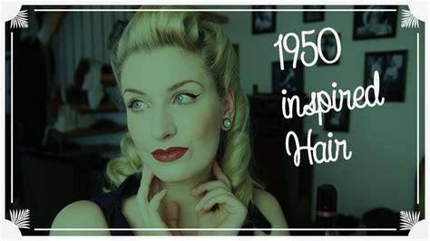 1950s Hairstyle 3 Rolls Easy Anfänger Frisur 1950s Hairstyle