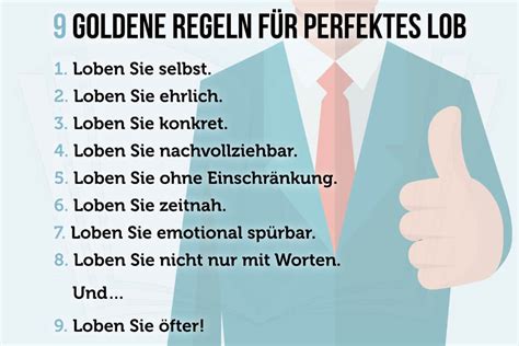 Richtig loben 9 goldene Regeln Tipps für perfektes Lob