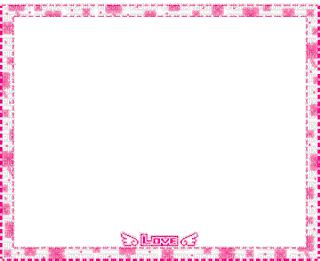 Pink Pixel Heart Frame Border Love Lovecore Kawaii Cutecore