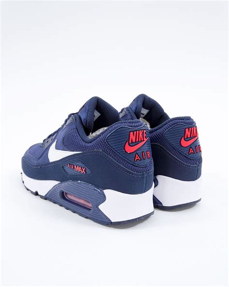 Nike Air Max 90 Essential Aj1285 403 Blue Sneakers Skor Footish