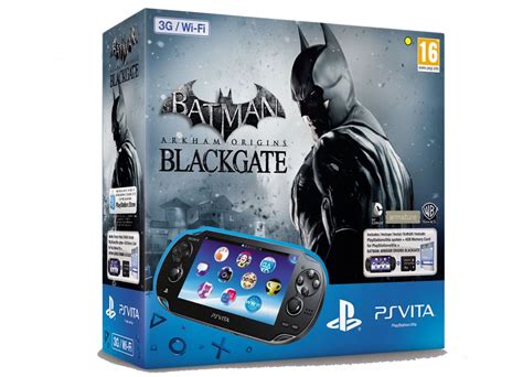Sony Ps Vita 3g And Batman Arkham Origins And 4gb Κάρτα Μνήμης Public