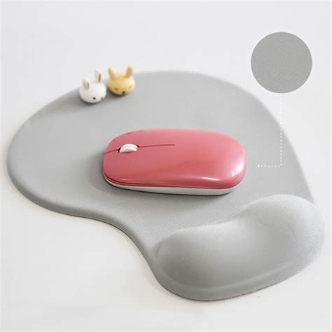 New Hot Silicone Mouse Pad Mat Rest Wrist Comfort Support Anti Slip