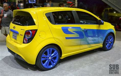 Very Bright Chevy Sonic Performance Concept Chevy Sonic Chevrolet