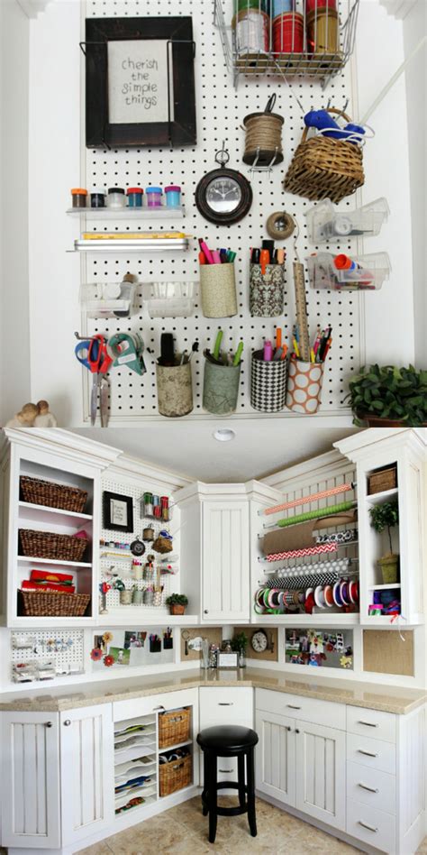 Yesterday i shared the full post about our office/craft room refresh project! Delightful Craft Room Ideas (Small, Storage, and DIY craft ...