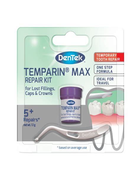 Dentek Temparin Max Tooth Repair Kit Dentek