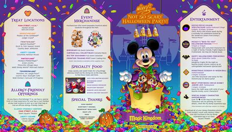 Mickeys Not So Scary Halloween Party Map1