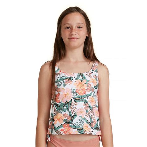 Girls 8 14 Love Is Big Tankini Set Ergx203308 Roxy