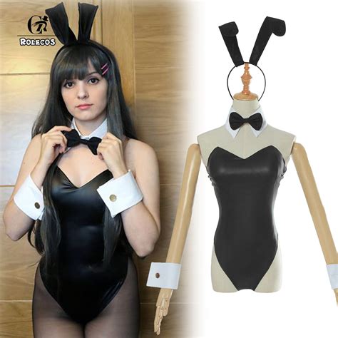 Rascal Does Not Dream Bunny Costume Bodysuit Sakurajima Mai Cosplay Costume Ebay