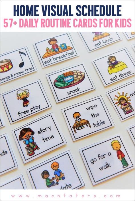 Visual Routine Cards Free Printable