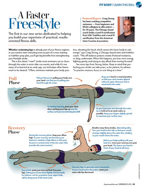 Swim And Triathlon Coach Craig Strong Offers Tips For Strengthening Your Freestyle Stroke In The