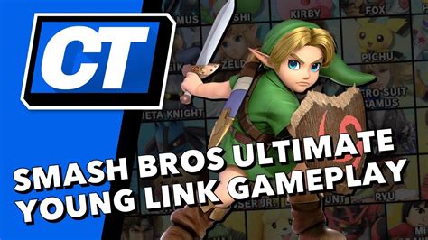 Young Link Gameplay In Super Smash Bros Ultimate Youtube