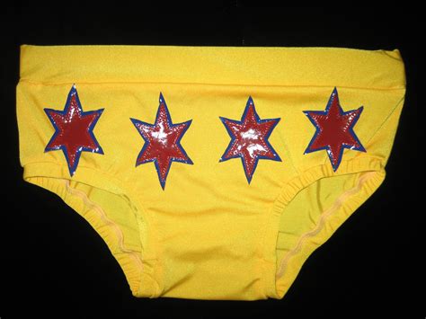 Wrestling Trunks Yellow With Red Blue Stars Wrestling Gear Red And Blue Wrestling