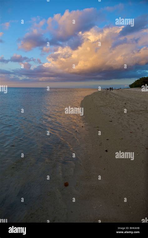 Indian Ocean Sunset Stock Photo Alamy