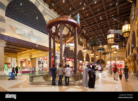Uae Western Dubai Ibn Battuta Shopping Mall Built With Six Courts