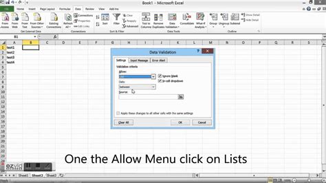 How To Add A Drop Down List On Excel Add Drop Down Lists In Excel