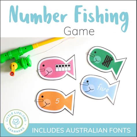 Number Fishing Game Little Lifelong Learners