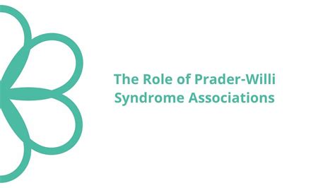 The Role Of Prader Willi Syndrome Associations Youtube