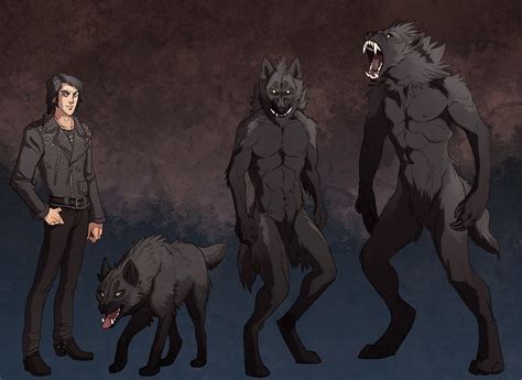 Ezeikel Belekt Alpha Werewolf Art Werewolf Furry Art
