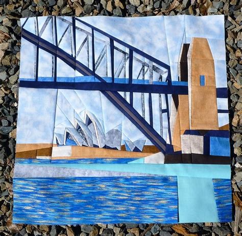Areas of smoke haze in the morning. September BOM - Sydney Harbour | Art quilts, Harbour, Sydney