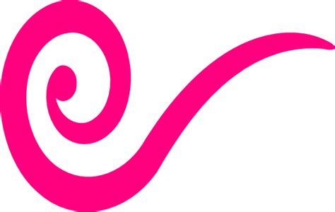 Pink Swirl Clip Art At Vector Clip Art Online