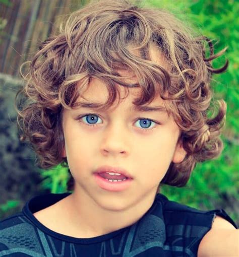 With hair, the main thing is keeping it clean. Haircut for boys with curls | Boys haircuts, Boy hairstyles