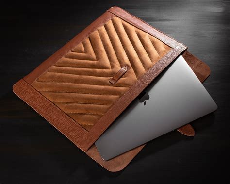 Genuine Leather Macbook Pro 16 Case Laptop Sleeve Handmade Etsy