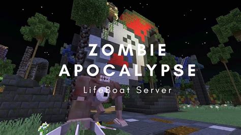 Zombie Apocalypse Minecraft Lifeboat Zombiesurvival Youtube