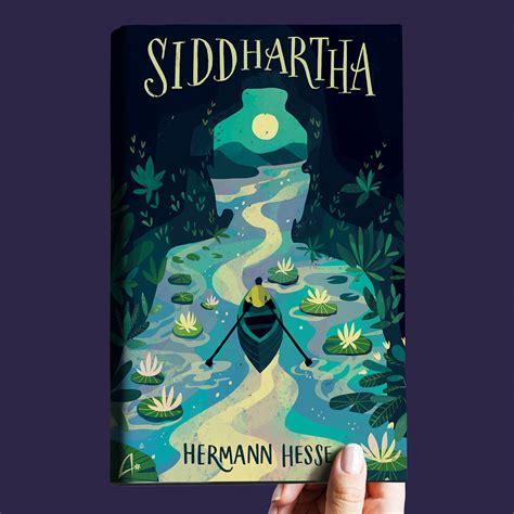 Siddhartha Book Cover Illustration On Behance