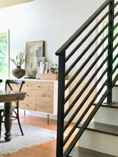 These robust and durable horizontal railings are available at the most reasonable prices. Our Finished Staircase with Horizontal Stair Railing ...