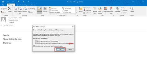 How To Resend And Unsendundocancel An Email In Outlook