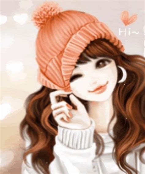 Latest Animated Profile Dp Pictures For Girls Download Beautiful