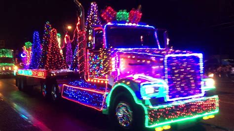 2019 Christmas Truck Parade Youtube