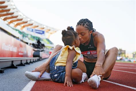 Olympics 2021 Allyson Felix Shares Cute Moment With Her Daughter After Qualifying For Tokyo