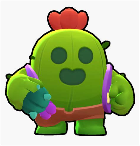 Spike Png Brawl Stars Png Download Spike From Brawl Stars