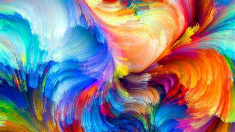 Abstract Art Color Pattern Hd Wallpaper And Background
