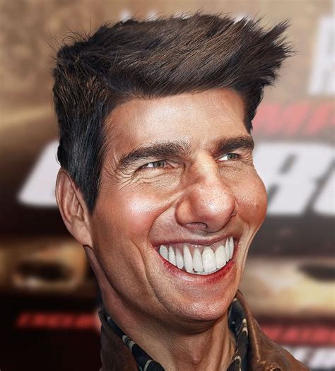 Tom Cruise Funny Caricature 2 Full Image