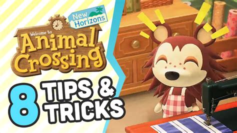 8 Tip And Tricks To Help You In Animal Crossing New Horizons Youtube