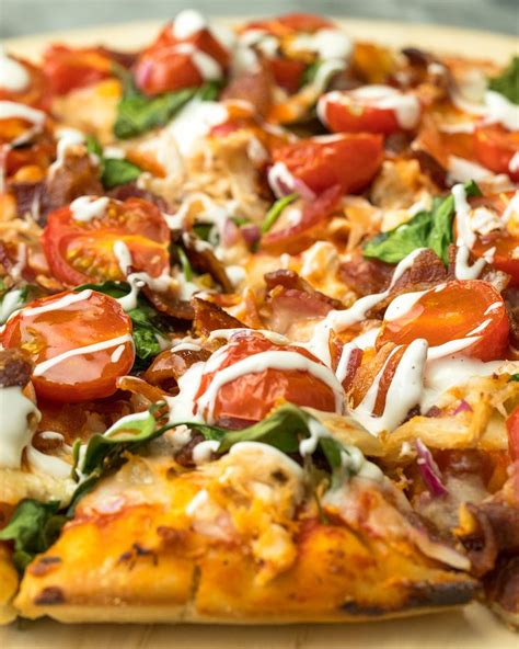 Spicy Chicken Pizza Recipe By Tasty Chicken Pizza Recipes Pizza