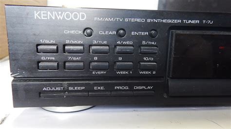 Kenwood Fmamtv Stereo Tuner T 7j チューナーチューナー｜売買されたオークション情報、yahooの商品