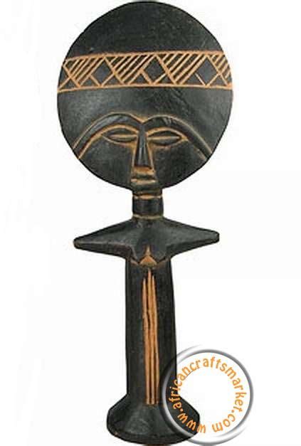 African Akuaba Ashanti Fertility Doll Egyptian Goddess Goddess Art African Decor African Art
