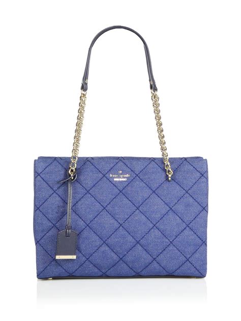 Lyst Kate Spade New York Emerson Place Phoebe Small Quilted Denim
