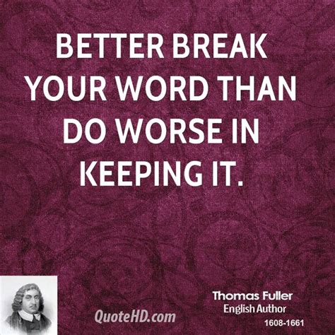Keeping Your Word Quotes Quotesgram
