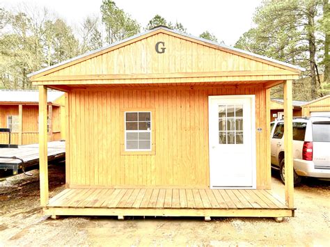 16x40 Cabin Graceland Stain 150446 Buy Me Factory Outlet Buildings
