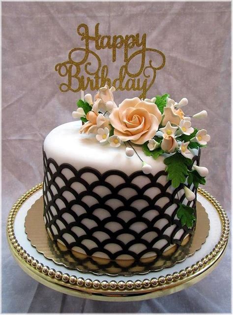 Marvelous Birthday Decorated Cake By Susan Russell Cakesdecor
