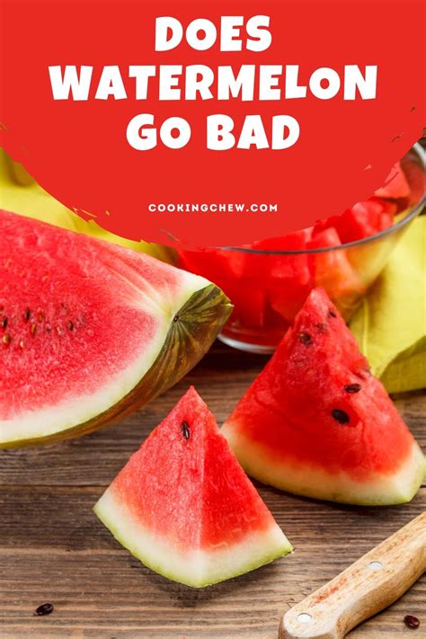 Does Watermelon Go Bad How To Tell If Watermelon Is Bad