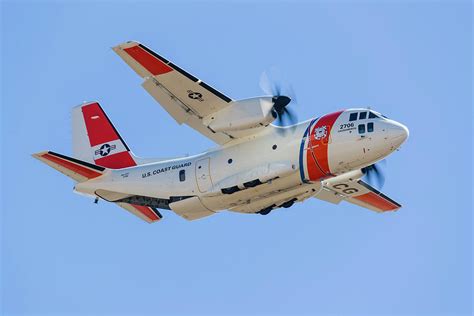 A Us Coast Guard C 27j Aircraft Photograph By Rob Edgcumbe Pixels