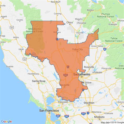 new cal district maps