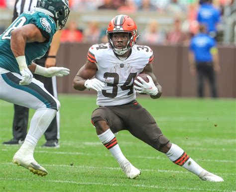 Jerome Ford Suffers Ankle Injury For Browns Return Is Questionable